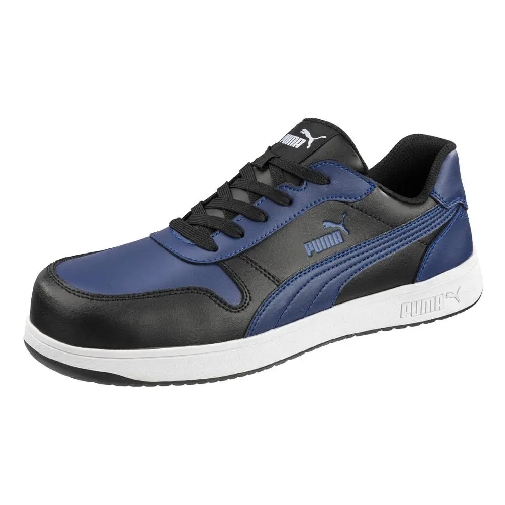 Puma shoes - PUMA Safety Frontcourt Low Slip Resistant Composite Toe Work - 640275 - Blue 5