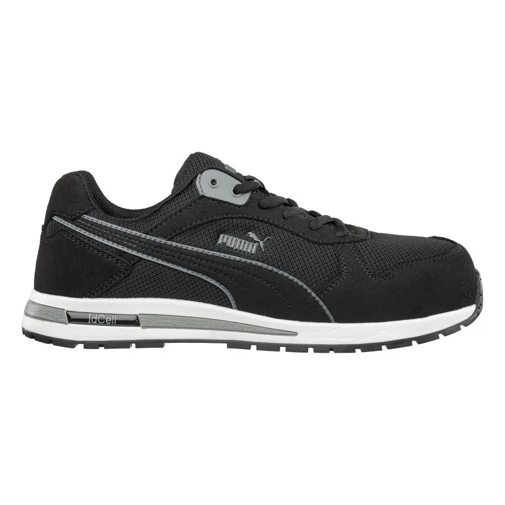 Puma Safety Frontside Slip Resistant Composite Toe Work Mens Black 643185