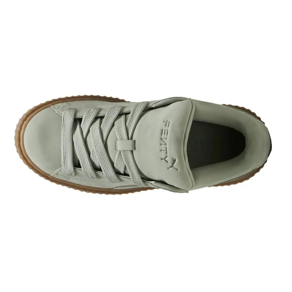 Puma shoes - PUMA Fenty X  Creeper Phatty Nubuck Lace Up - 39986502 - Green 8