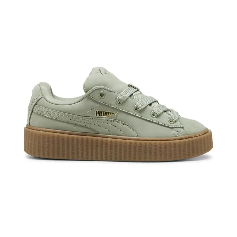 Puma shoes - PUMA Fenty X  Creeper Phatty Nubuck Lace Up - 39986502 - Green 5