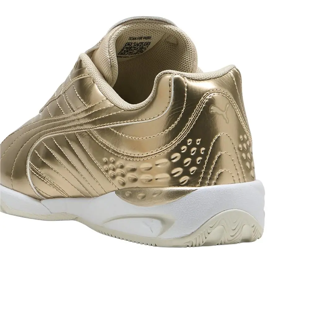 Puma shoes - PUMA VS2 Fashion Metallic Lace Up - 40551202 - Gold 5