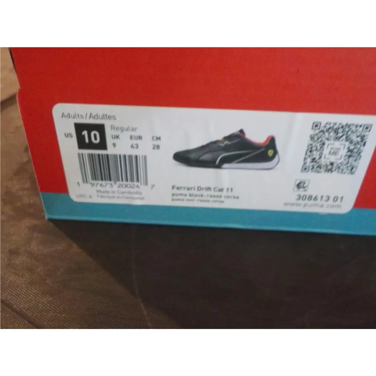 Puma shoes - Ferrari Drift Cat 11 - Ferrari Drift Cat - 30861301 - Black (UPC: 4067983199752) 3