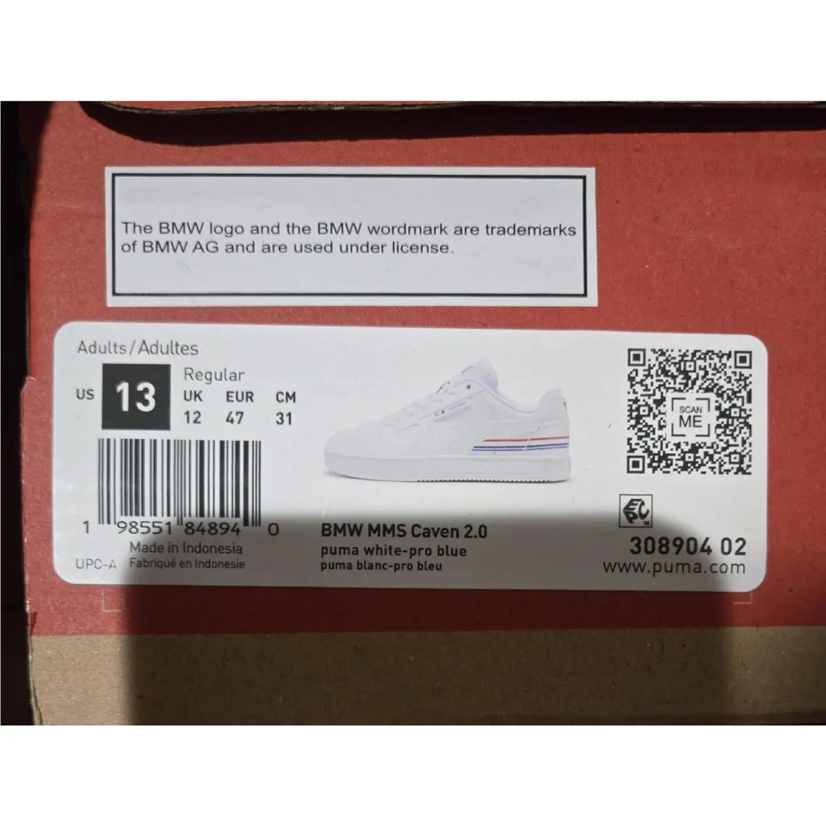 Puma shoes - Puma BMW M Motorsport Caven 2.0 - 30890402 - White 7