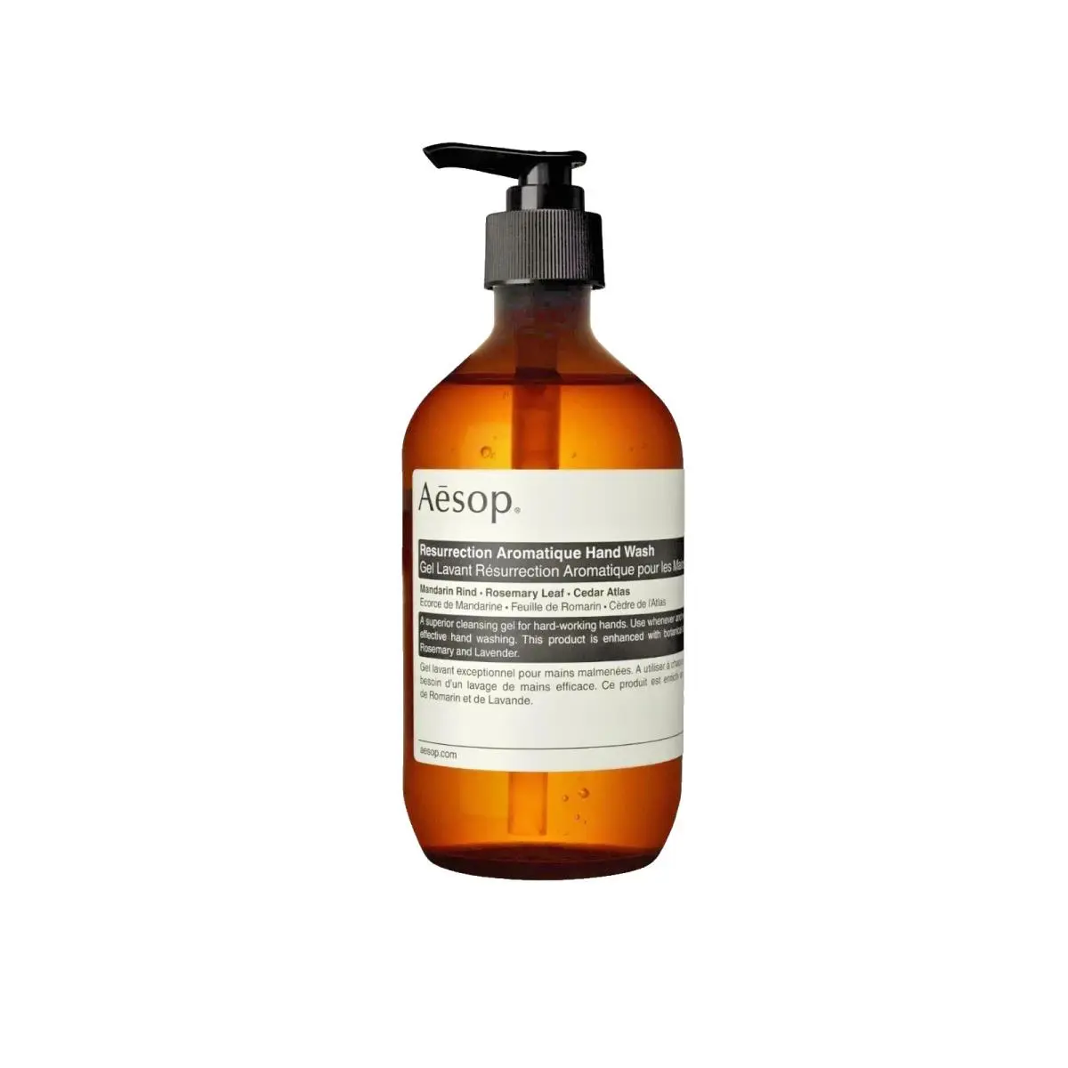Aesop Resurrection Aromatic Hand Wash Soap with Pump - 16.9oz / 500ml