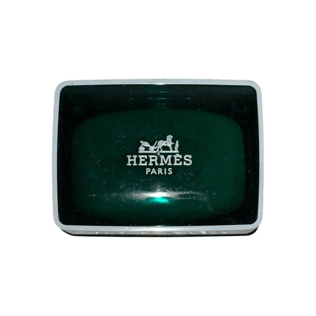 Hermes Eau D’orange Verte Scented Mini Soap with Case Le Bristol Paris 25 g