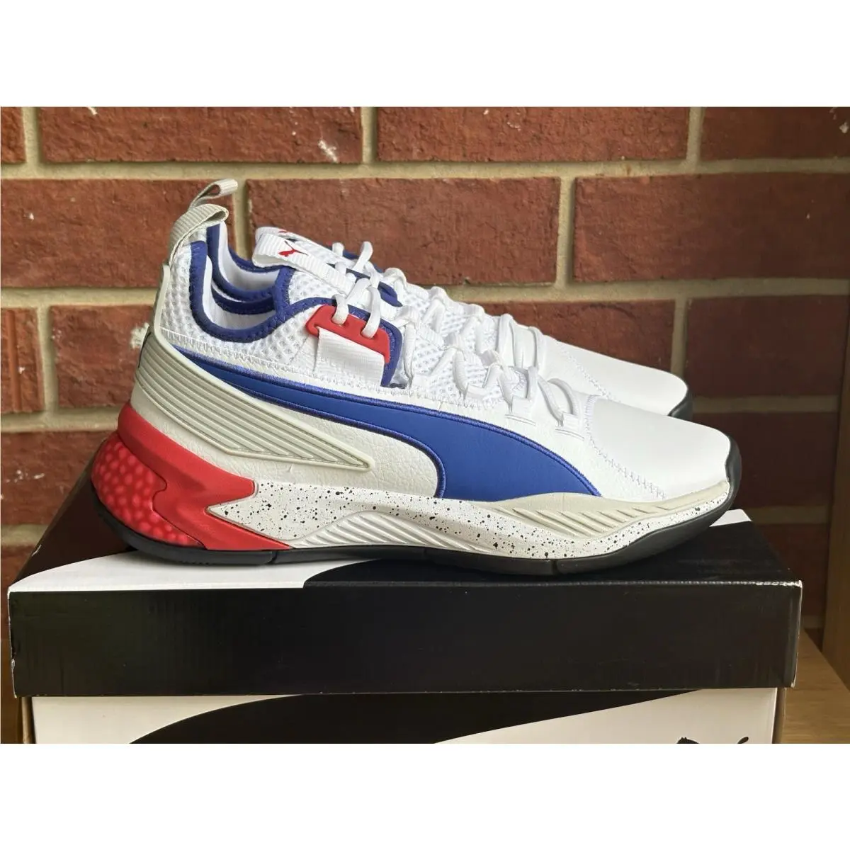 Uproar Palace Guard Size 9 Mens Red White Blue Sneakers Shoes by Puma