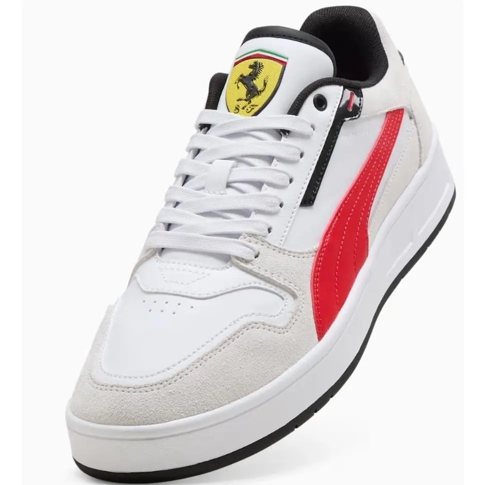 Men`s Sneakers Ferrari Rbd Game Low Color White Size 8.5 by Puma