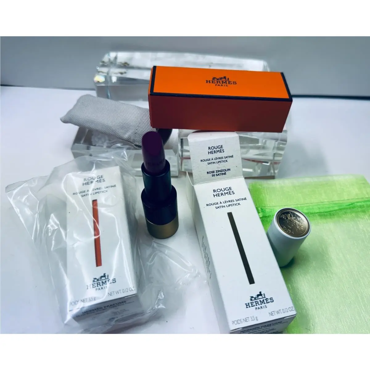 Rose Zinzolin Hermes Satin Lipstick