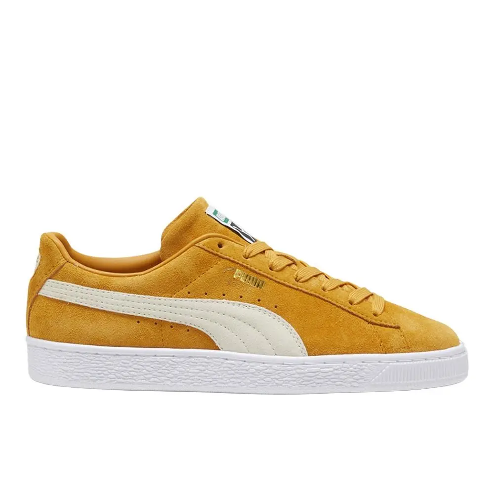 Puma Suede Classic Xxi Lace Up Mens Size 8 M Sneakers Casual Shoes 37491597 - Yellow