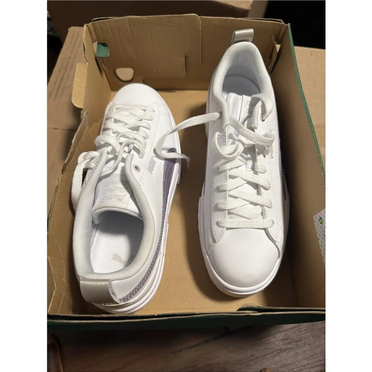 Puma shoes - PUMA Mayze GlowUp - Mayze GlowUp - 39838402 - White 1