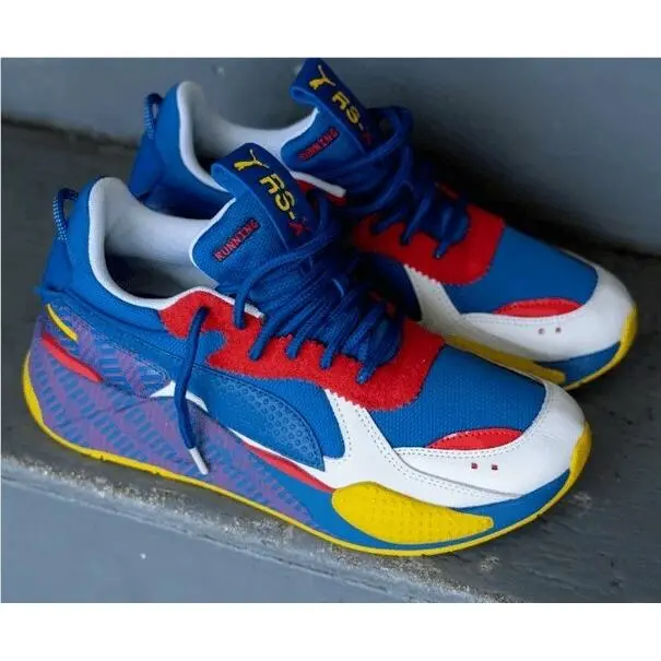 Puma Rs-x Subvert Mens 371860-01 Galaxy Blue Risk Red Running Shoes Size 10.5