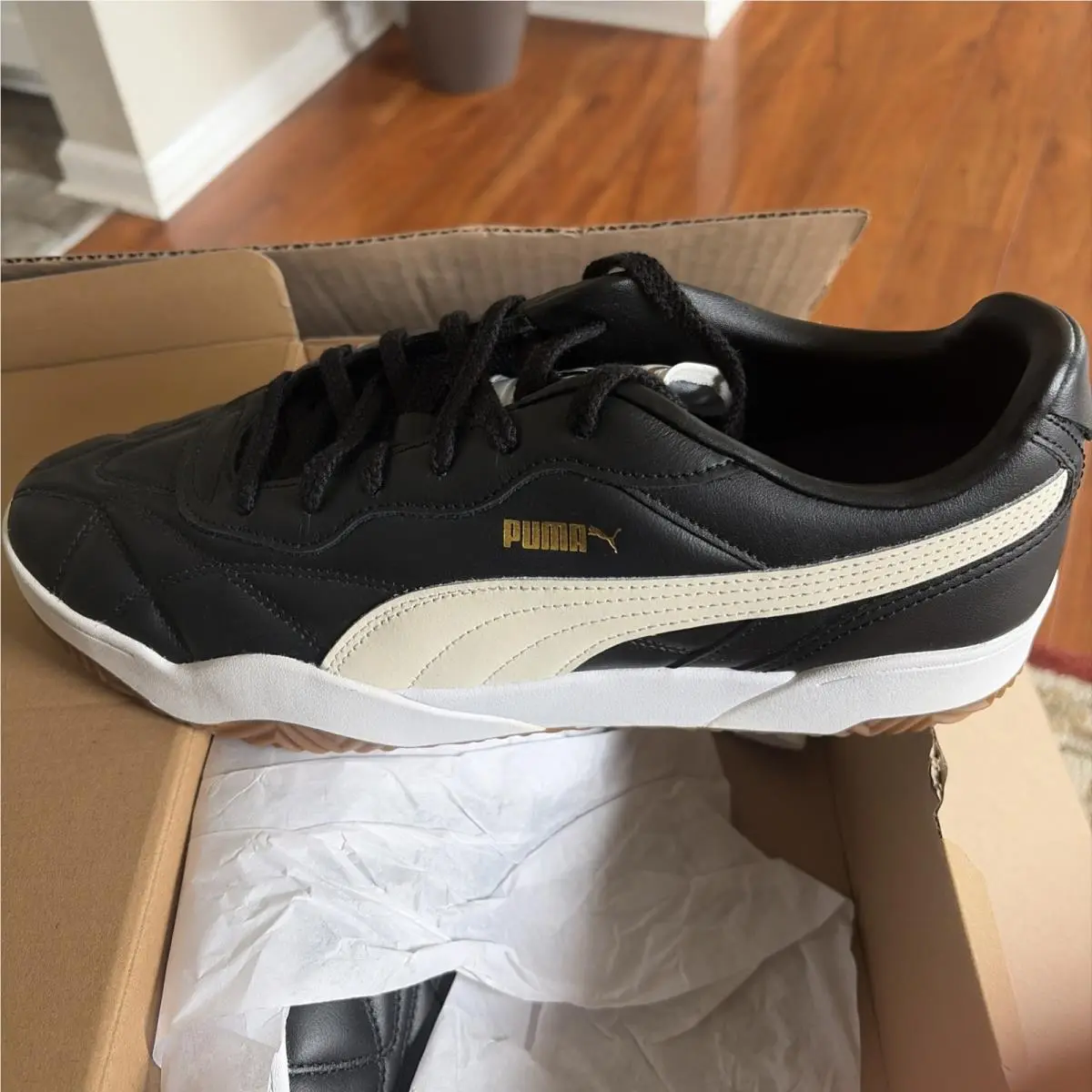 Tifosi Lux Men`s Shoes Size 12 Black by Puma