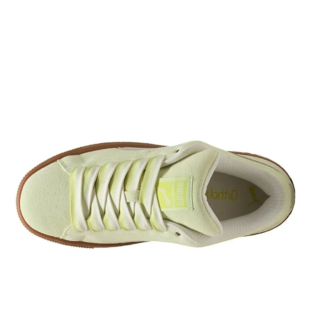 Puma shoes - PUMA Suede Xl Fat Laces - 40548002 - Green (UPC: 198556437743) 2