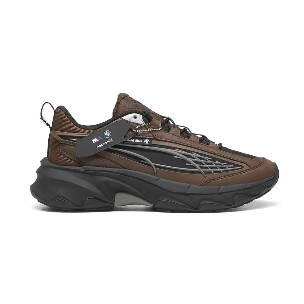 Puma Bmw M Motorsport Carbon Lace Up Mens Size 7.5 M Sneakers Casual Shoes 3087