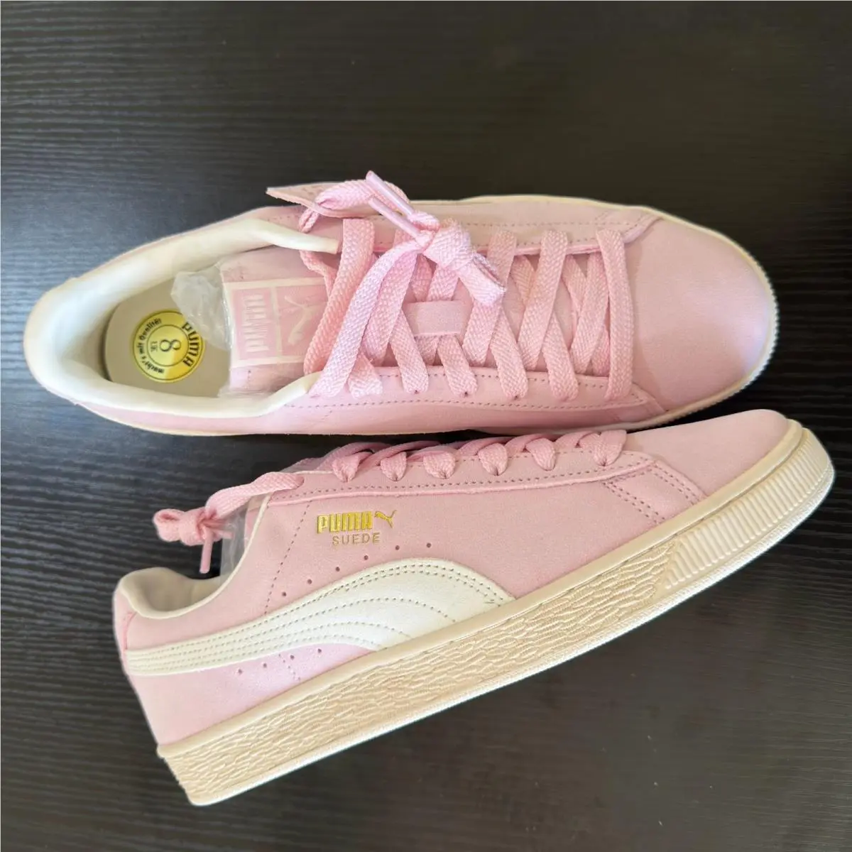 Puma shoes - Puma Suede Classic 21 - Suede Classic - Pink, Manufacturer: Chalk Pink/White 4
