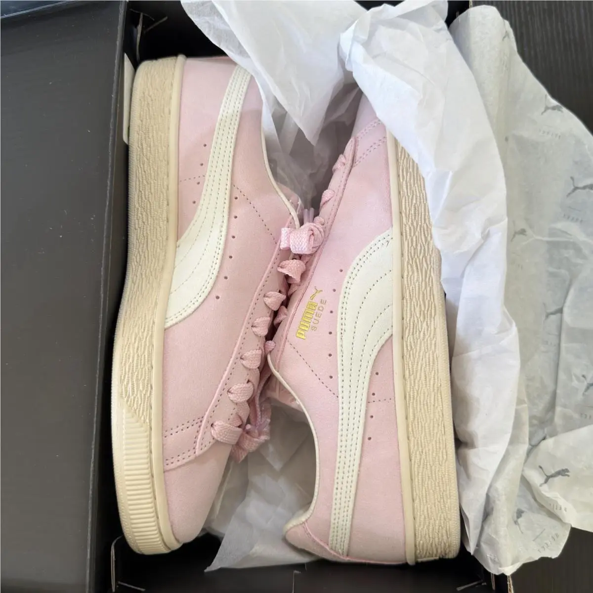 Puma shoes - Puma Suede Classic 21 - Suede Classic - Pink, Manufacturer: Chalk Pink/White 5
