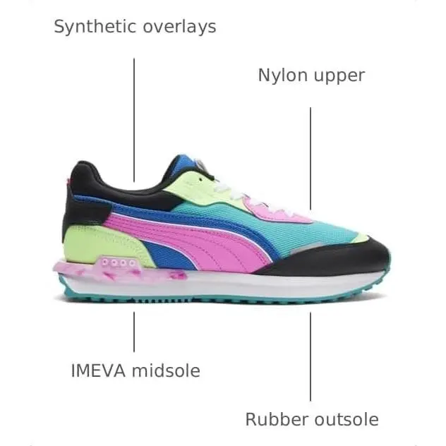 Puma shoes - Puma City Rider Marble - City Rider Marble - 385403-01 - Green 2