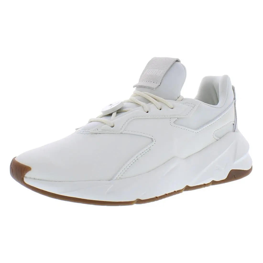 Fier Nitro Leather Womens Shoes Size 6.5 Color: Marshmallow/marshmallow by Puma