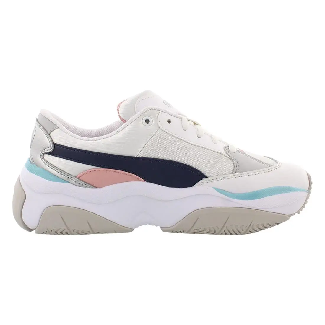 Puma shoes - White/Blue/Pink, Main: White (UPC: 193524381202) 1