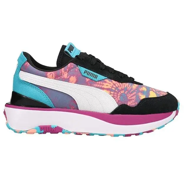 Puma Cruise Rider Tie Dye Women`s Sneakers Size 6.5 Shoes