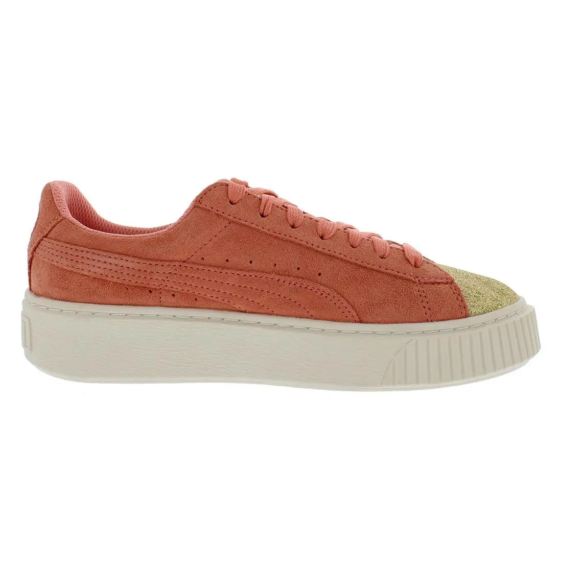 Puma shoes - 36492105 - 36492105 - Gold/Shell Pink, Main: Pink (UPC: 191239781065) 1