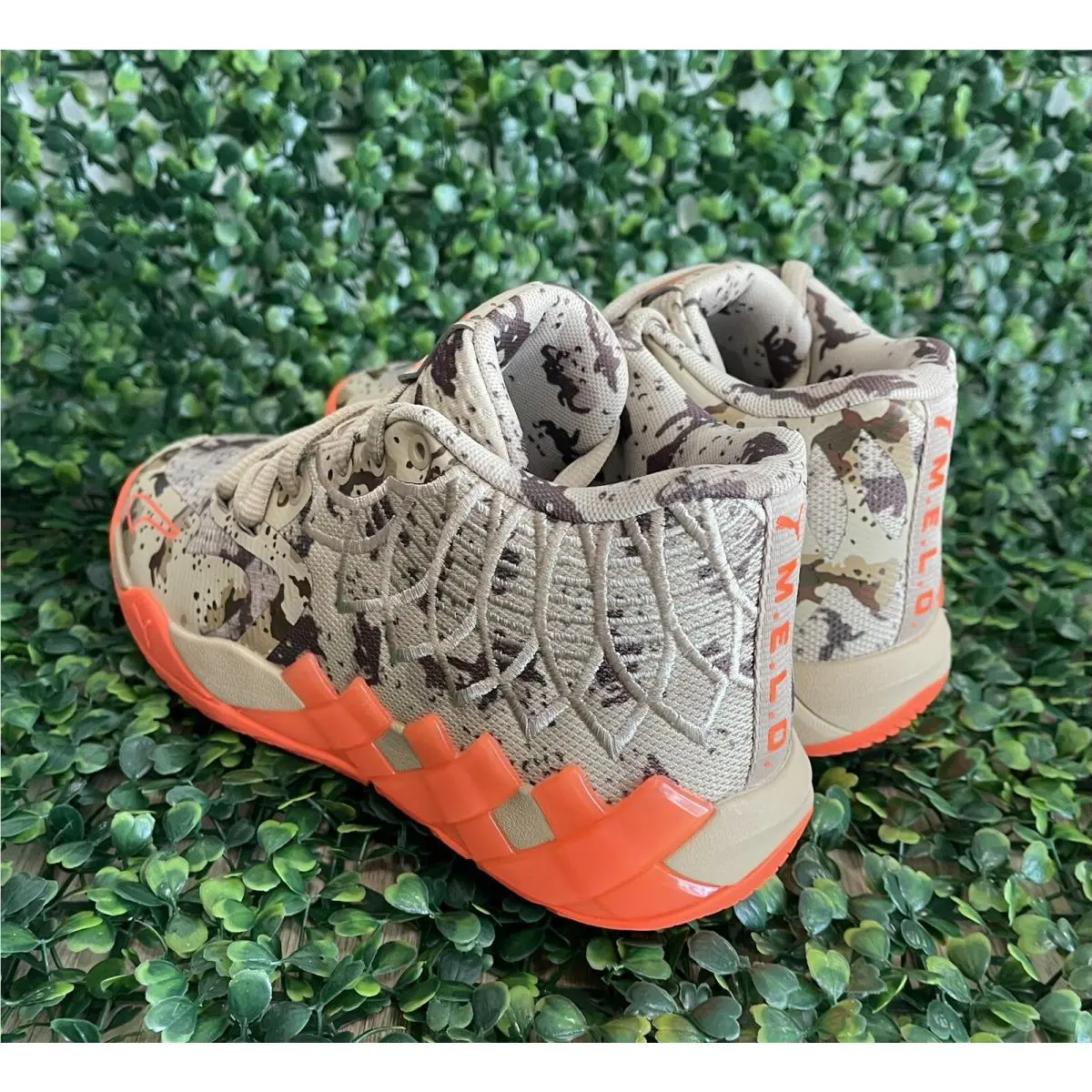 Puma shoes - PUMA LaMelo Ball MB.01 - LaMelo Ball - Ultra Orange/Pale khaki 5