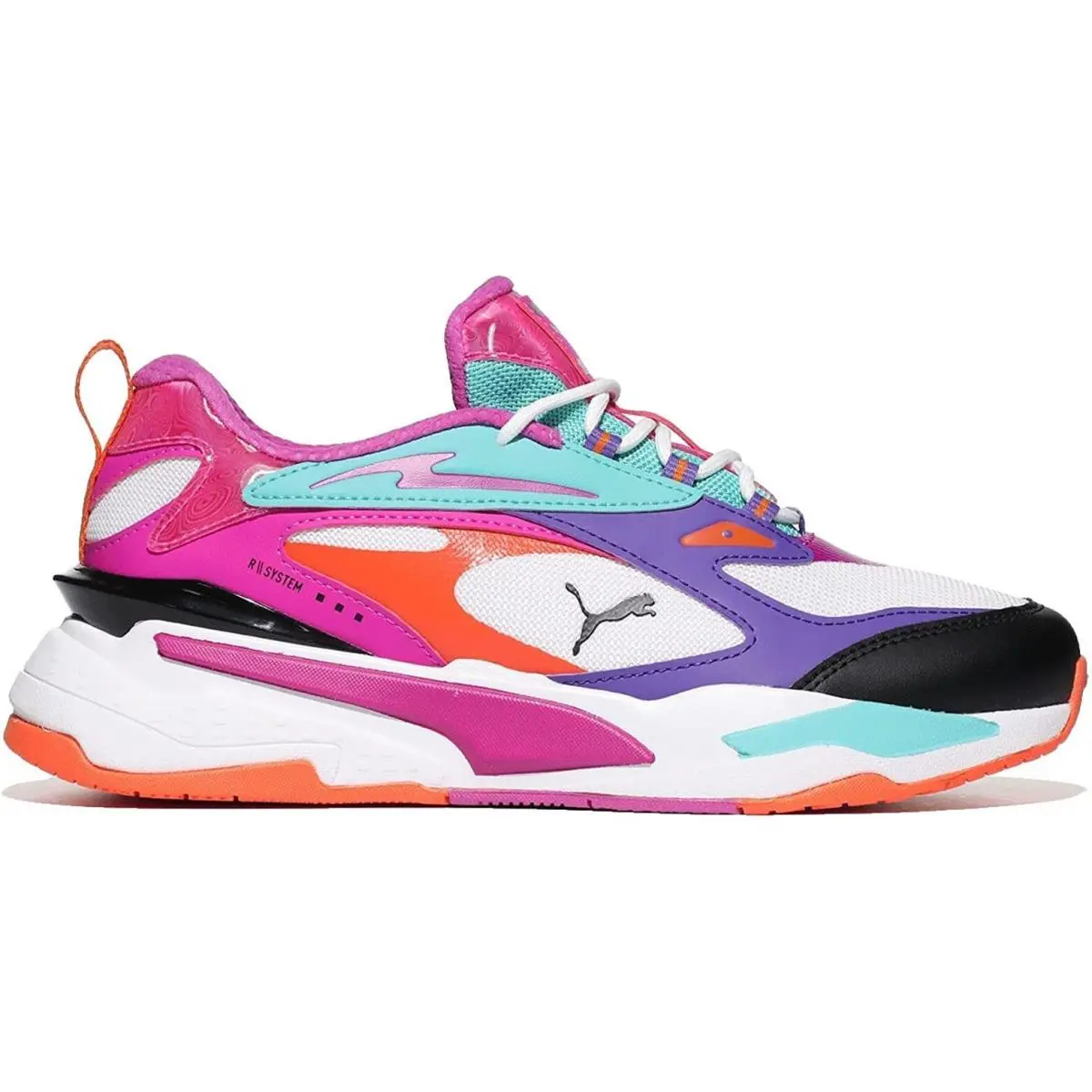 Puma Women Rs Fast Hypnotize Sneaker- Size 6 - Vibrant Colors