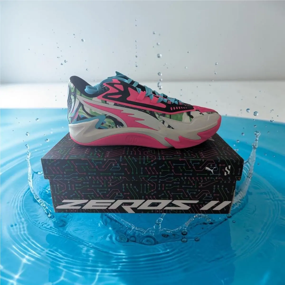 Scoot Zeros II Nba 2K Mismatched Men`s Size 11.5 Basketball Shoes 311349-01 by Puma