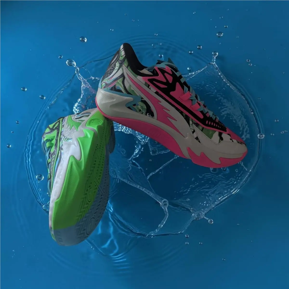 Puma shoes - PUMA  X 2K Scoot Zeros Ii Lace Up - 311349-01 - Multicolor 3