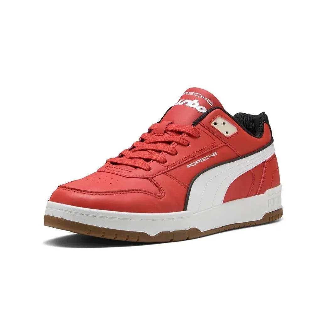 Men`s Sneakers Porsche PL Rbd Game Low Color Red Size 9 by Puma