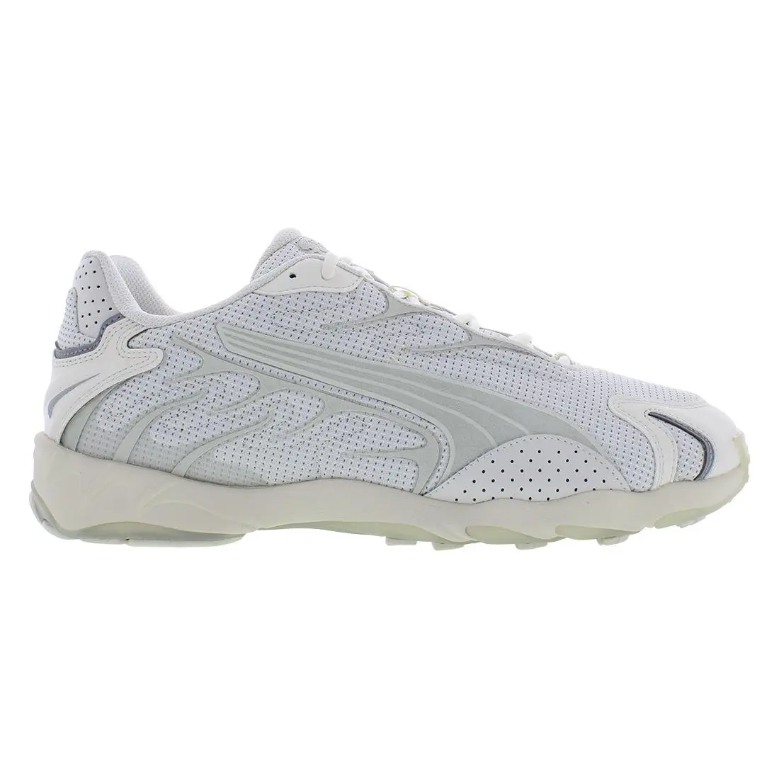 Inhale Reflective Mens Shoes Size 11 Color: Warm White/frosted Ivory by Puma