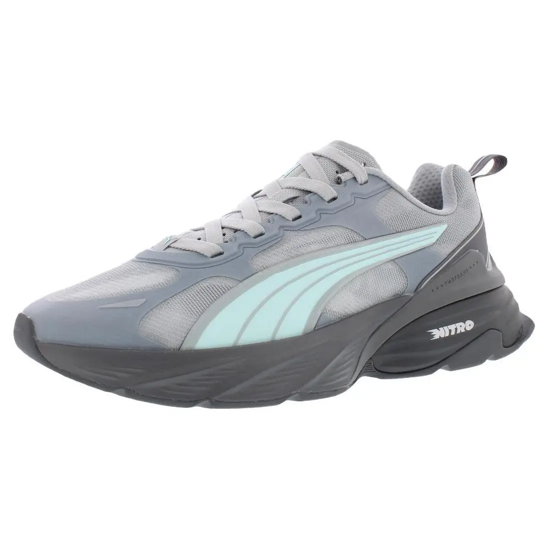 Puma shoes - Mid Gray/Dark Gray/Mint Melt, Main: Grey (UPC: 198551792847) 0