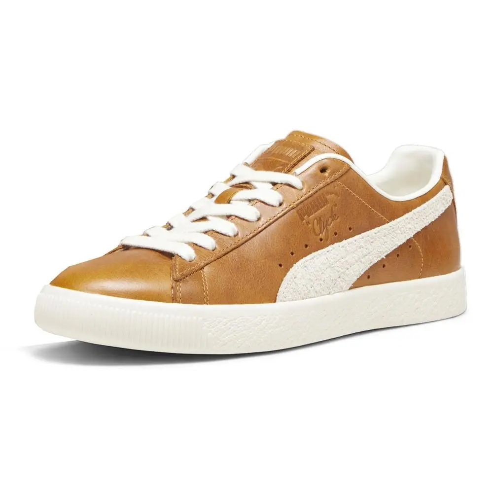 Puma shoes - PUMA Clyde Paris Lace Up - 39468301 - Brown (UPC: 196857869836) 0