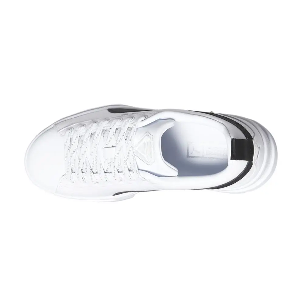 Puma shoes - PUMA Mayze Flawless Lace Up Platform - 39163601 - White (UPC: 195731686361) 2