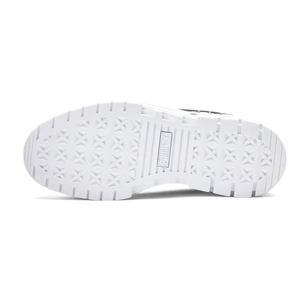 Puma shoes - PUMA Mayze Flawless Lace Up Platform - 39163601 - White (UPC: 195731686361) 3