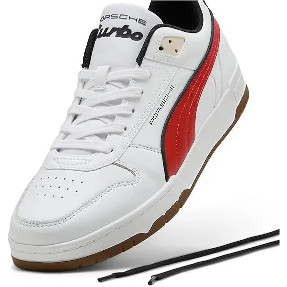 Men`s Sneakers Porsche PL Rbd Game Low Color White Size 9 by Puma
