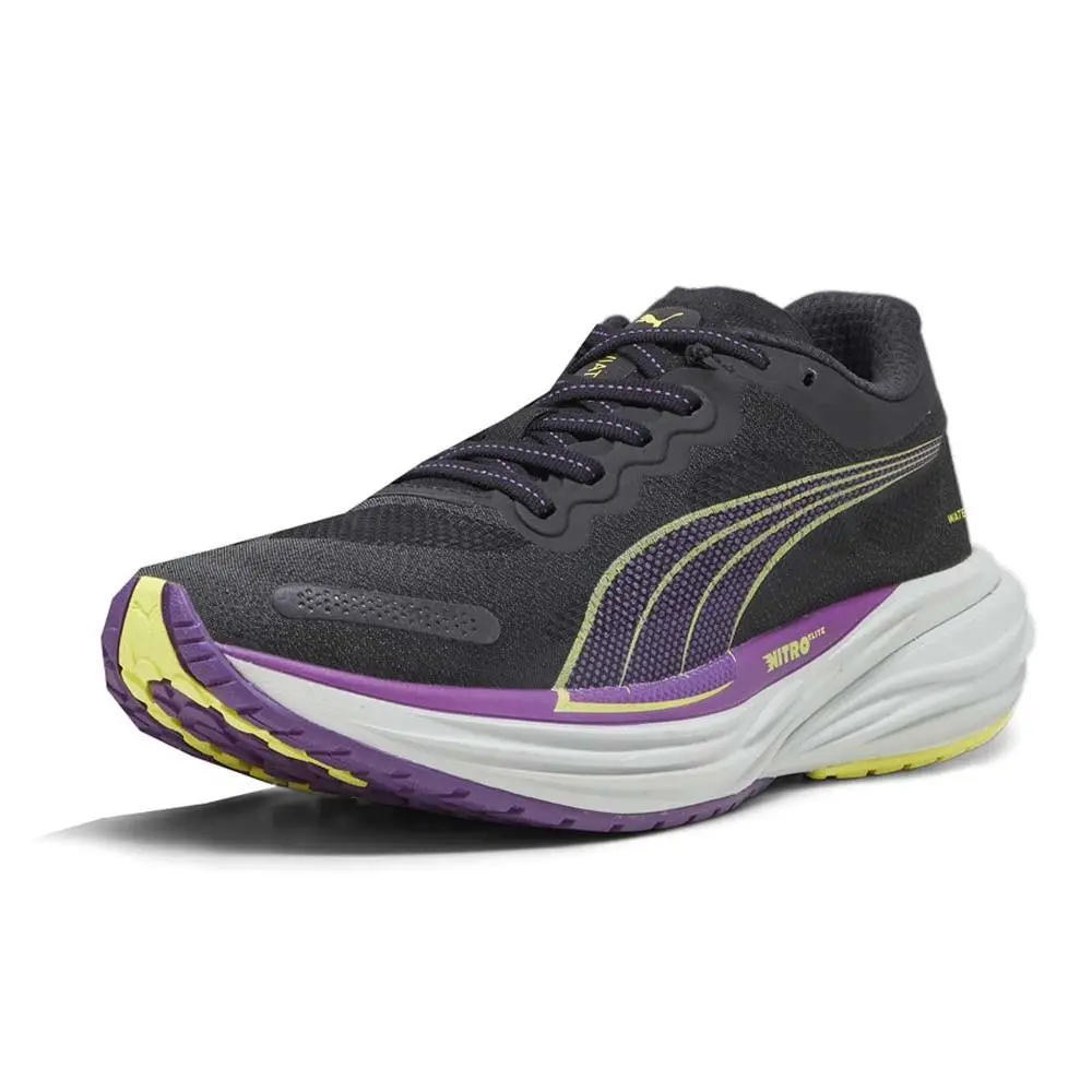 Puma shoes - PUMA Deviate Nitro 2 Running - 37913502 - Black, Purple (UPC: 196857065573) 0