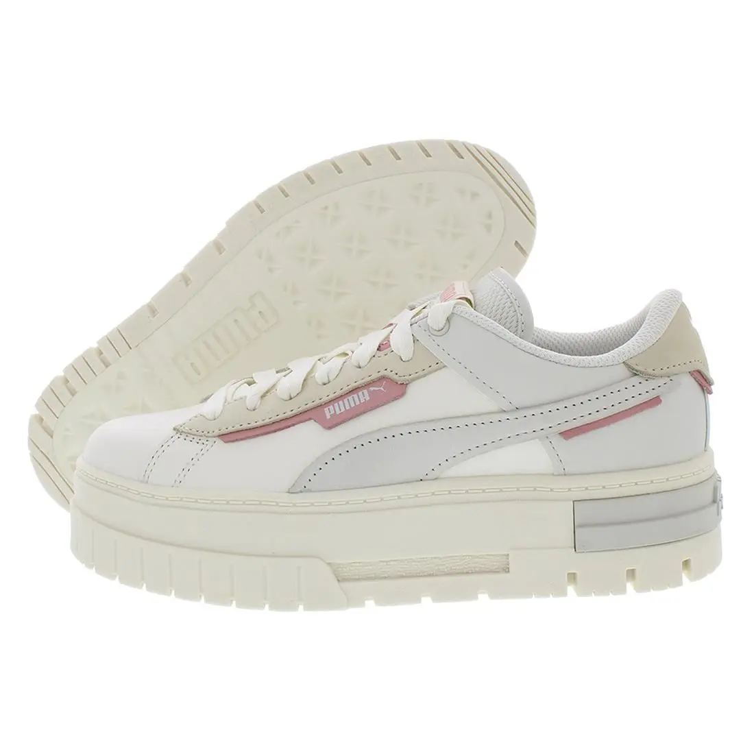 Mayze Crashed Prm Womens Shoes Size 7.5 Color: Warm White by Puma