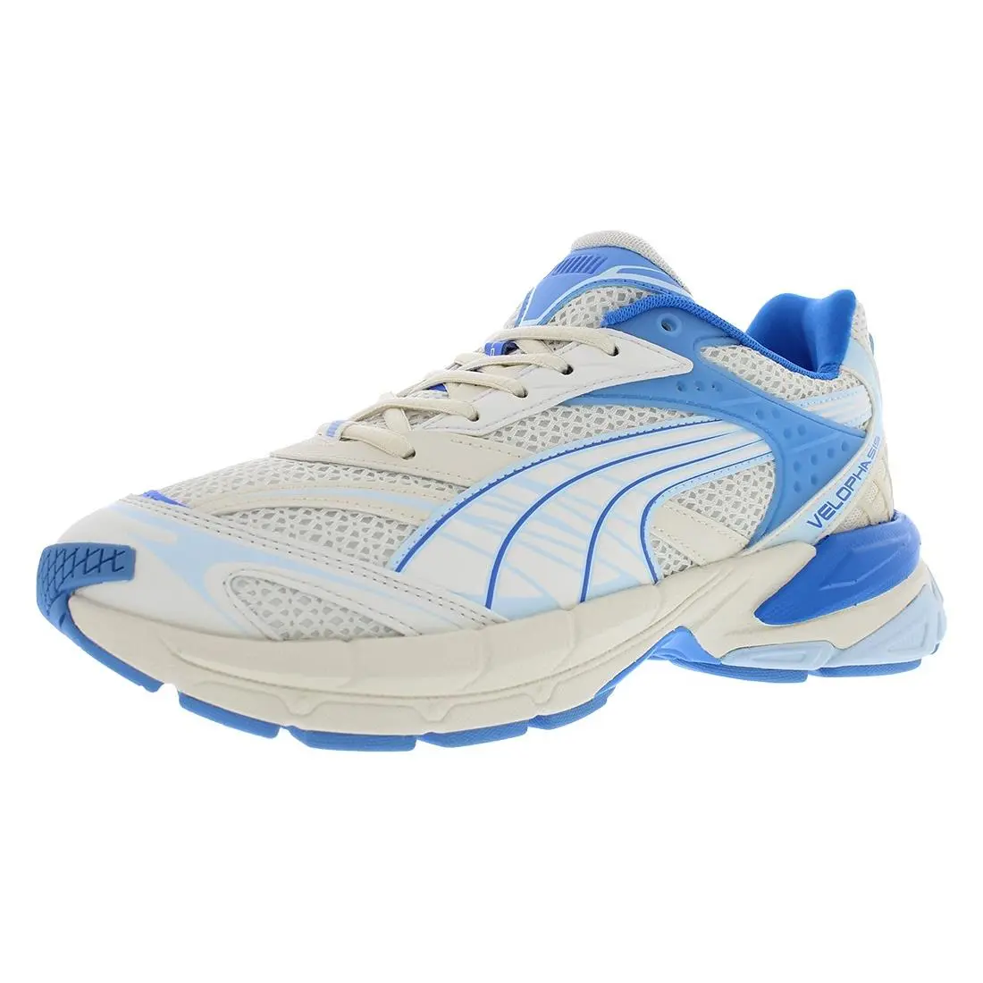 Puma Velophasis Technisch Mens Shoes Size 8 Color: Vapor Gray/ultra Blue/regal