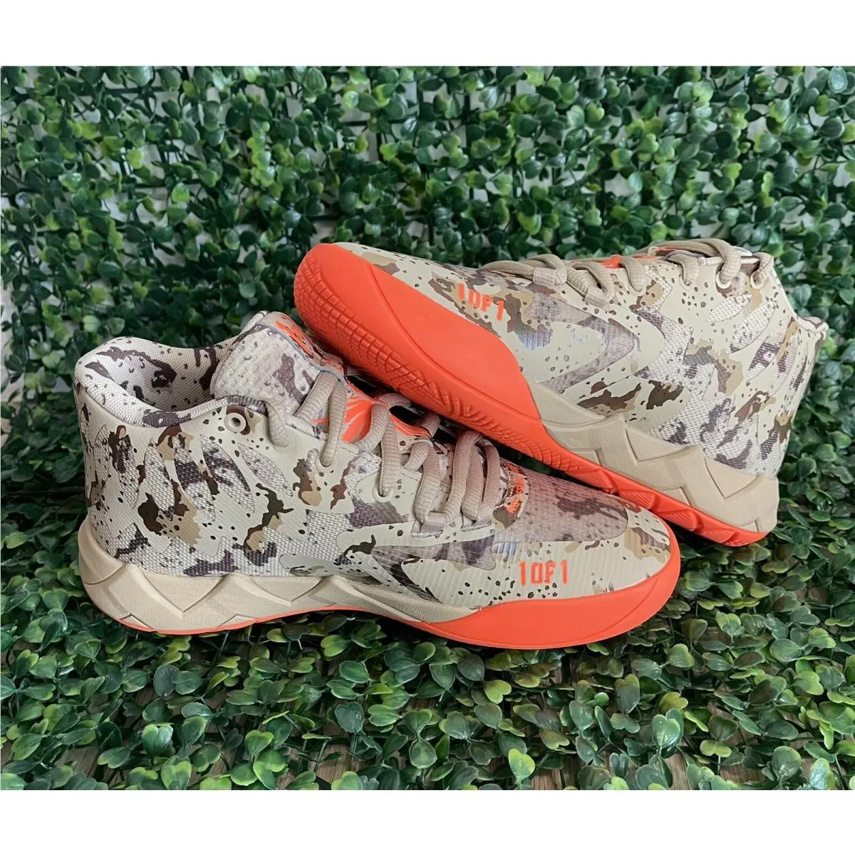 Puma shoes - PUMA LaMelo Ball MB.01 - LaMelo Ball - Ultra Orange/Pale khaki (UPC: 0195731589570) 8