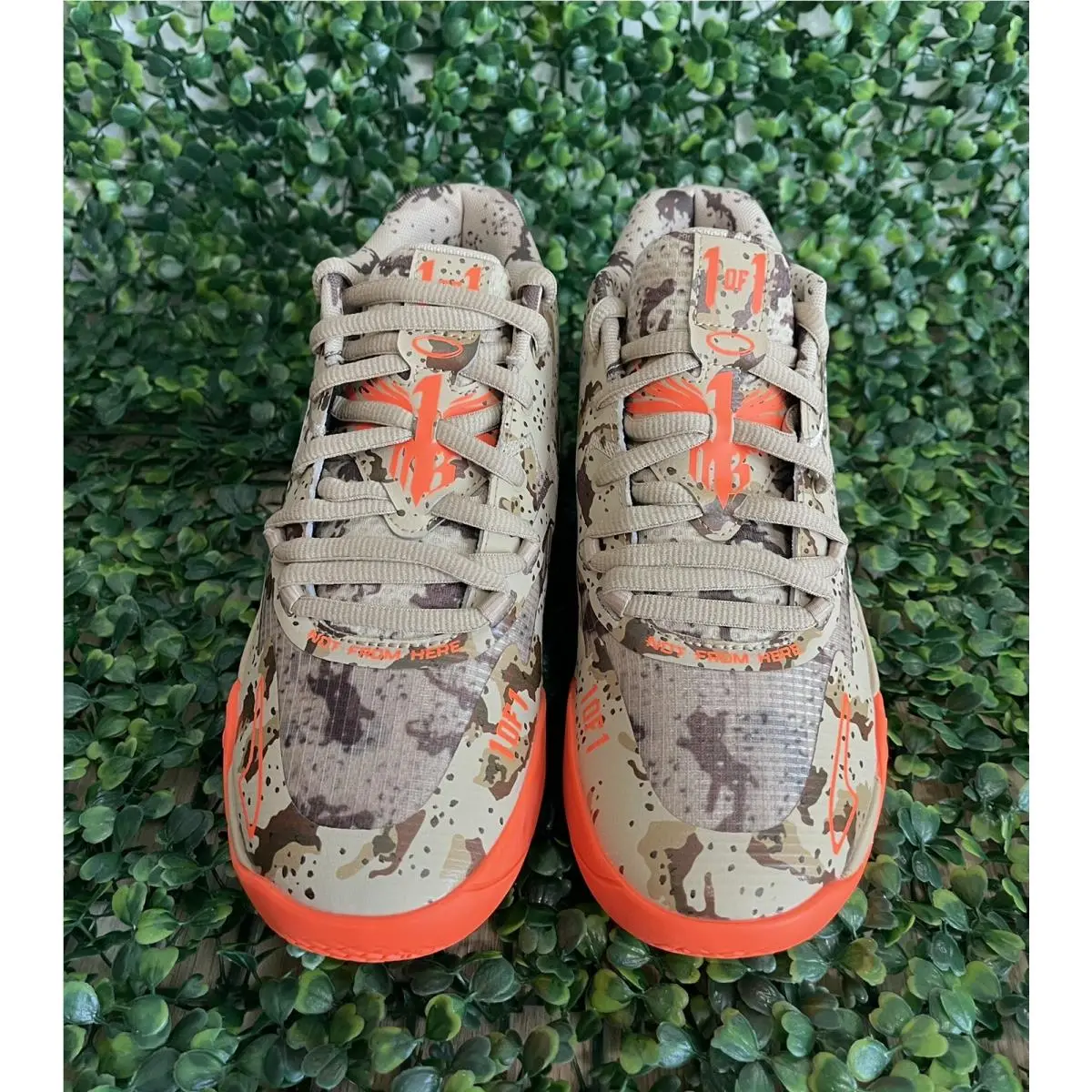 Puma shoes - PUMA LaMelo Ball MB.01 - LaMelo Ball - Ultra Orange/Pale khaki (UPC: 0195731589570) 4