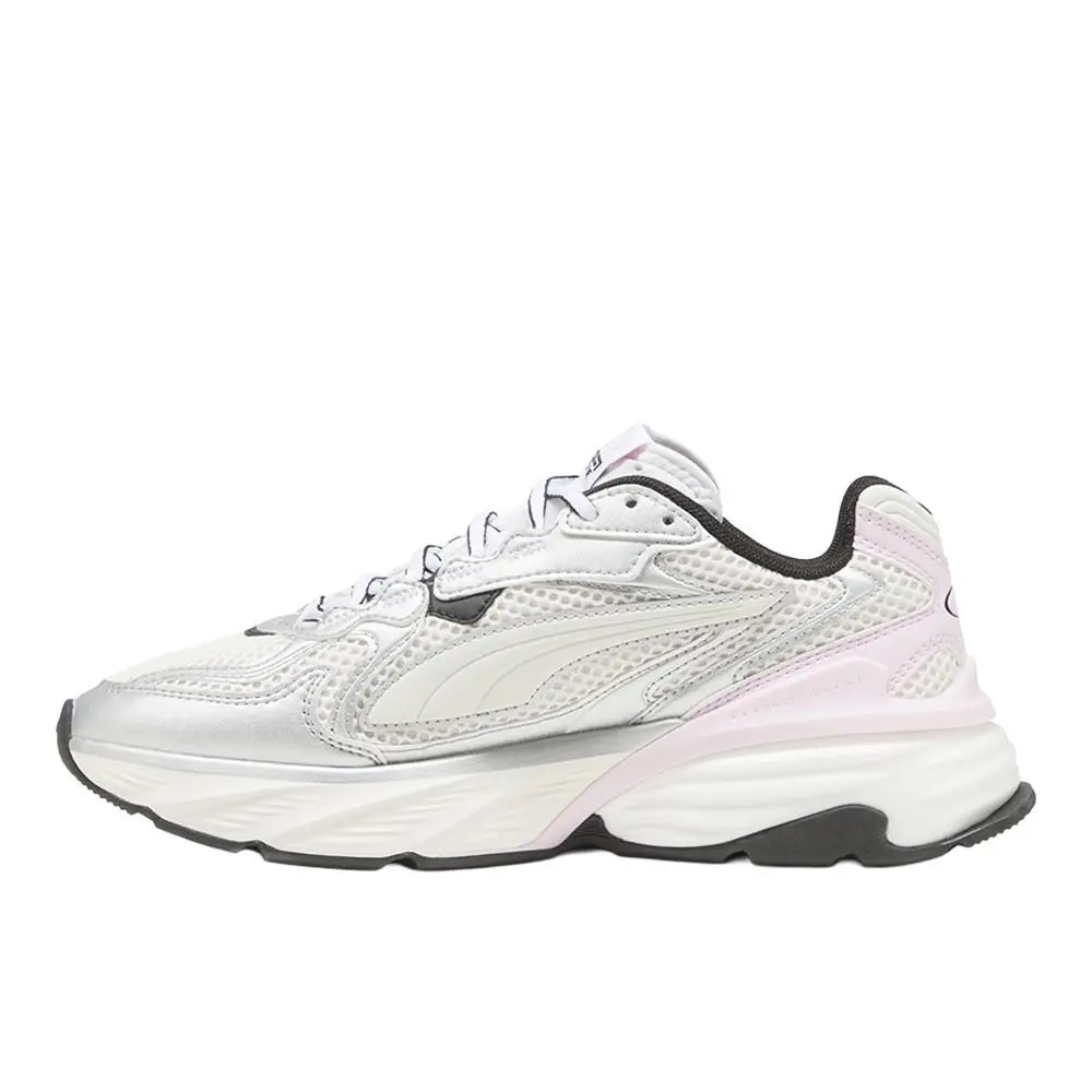 Puma shoes - PUMA Fade Lace Up - Fade Lace - 40741109 - Off White, Silver (UPC: 198556616179) 1