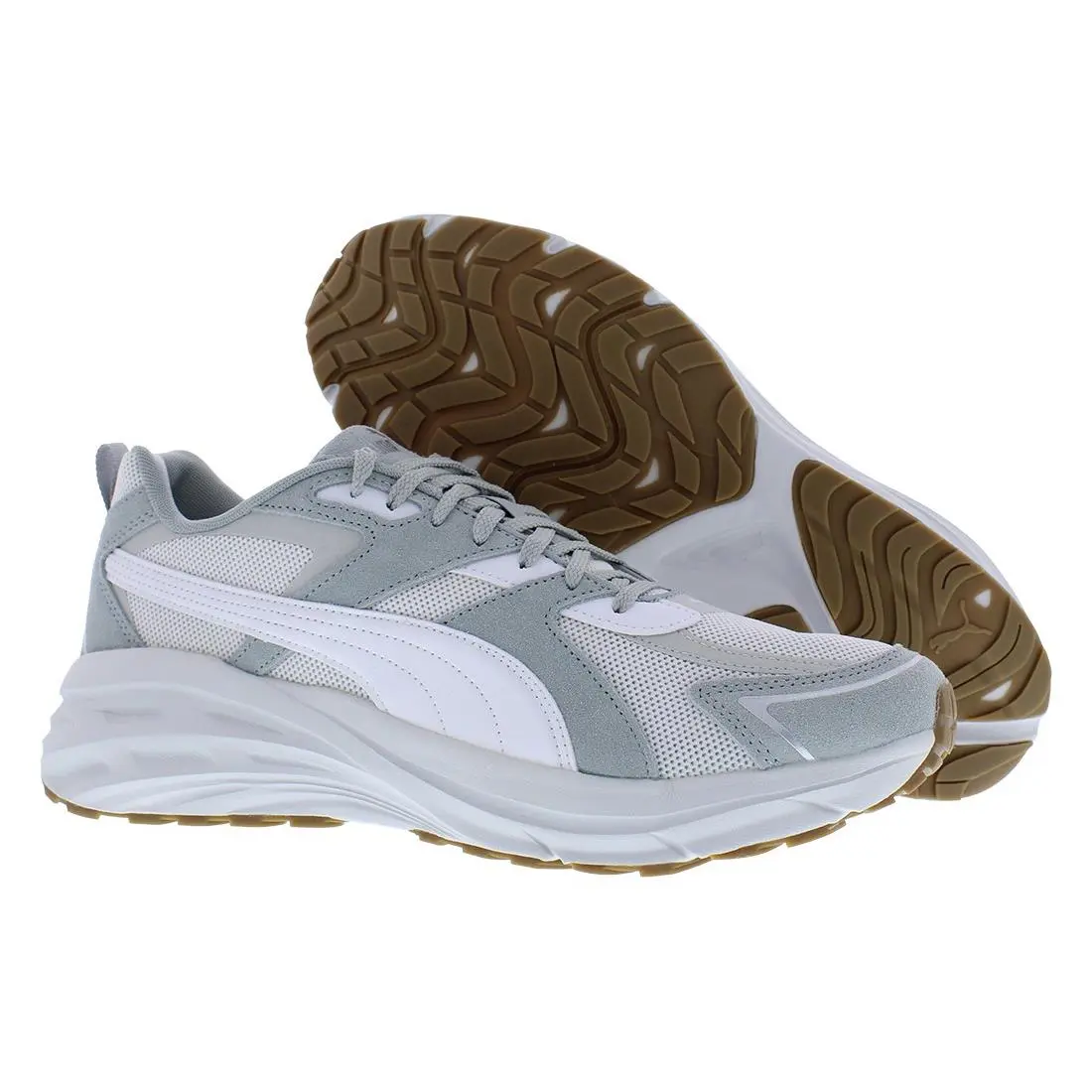 Puma Hypnotic LS Mens Shoes Size 9.5 Color: Feather Gray/white/cool Mid Gray