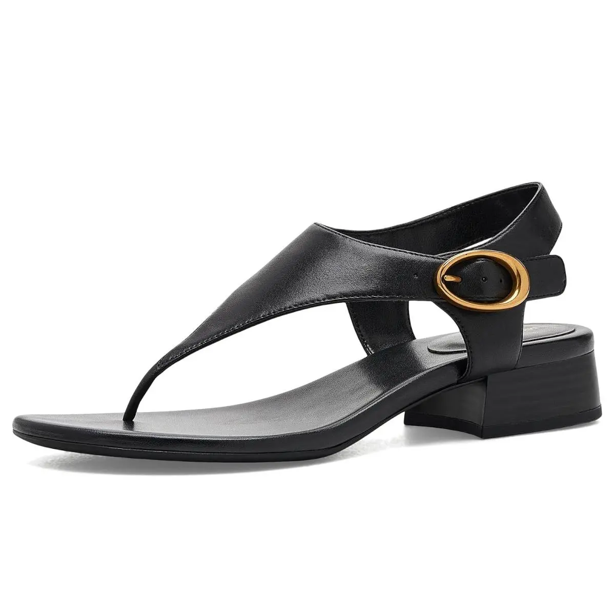 Woman`s Sandals Michael  Kya Flex Flat Thong Black by Michael Kors