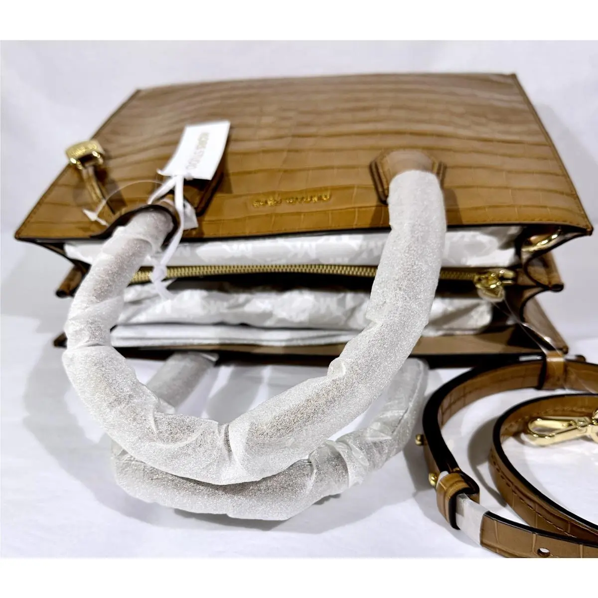 Michael Kors  bag  MICHAEL Mercer - Exterior: Acorn, Handle/Strap: Brown, Hardware: Gold 11