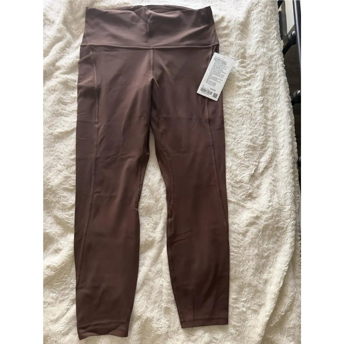 Lululemon Align High Rise Leggings Java Size 12 Pockets