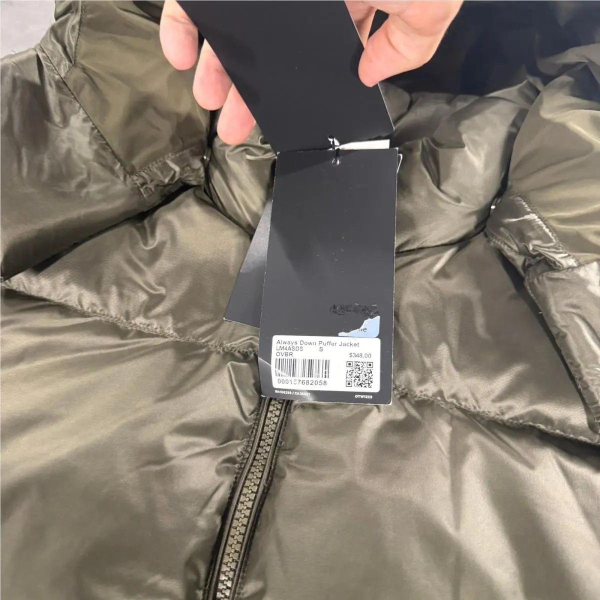 Lululemon clothing - Always Down Puffer Jacket - Always Down Puffer Jacket - Brown 2