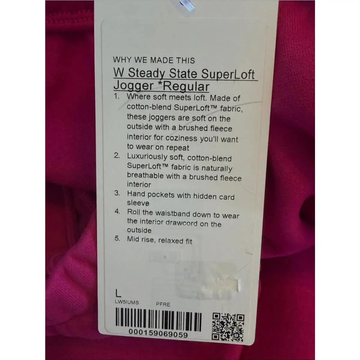 Lululemon clothing - Pink 4