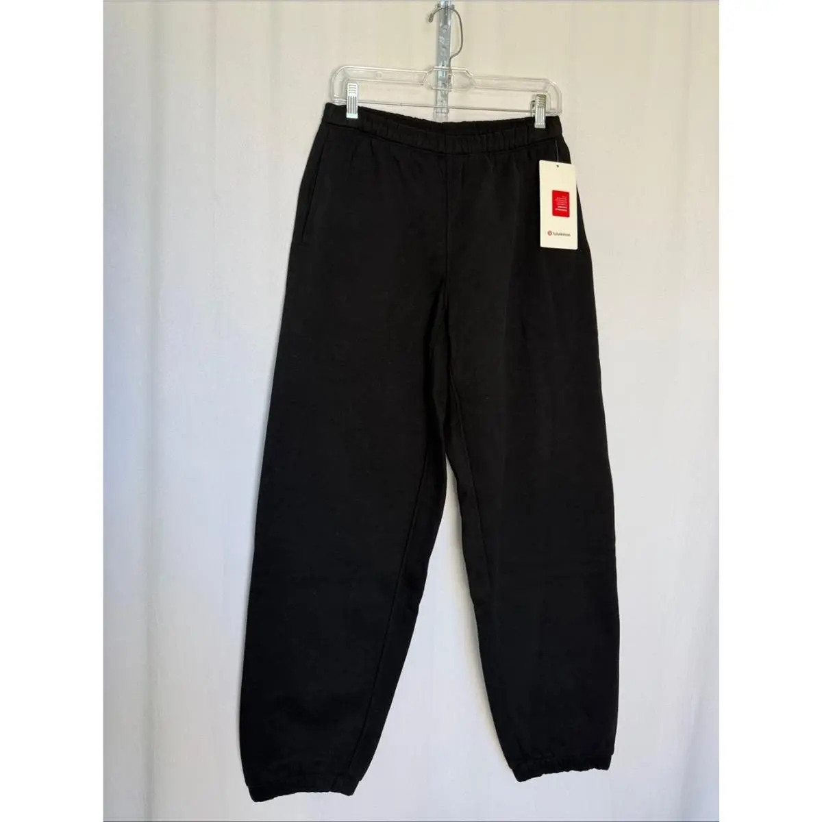 Lululemon Women`s Steady State Super Soft Jogger Size S in Black Baggy Cozy