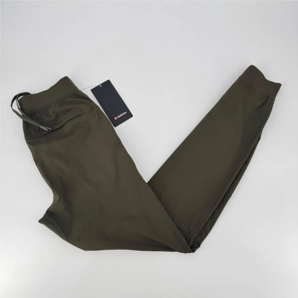 Lululemon Abc Jogger Tall Dark Olive Warpstreme Men XS LM5AOJS Dkov